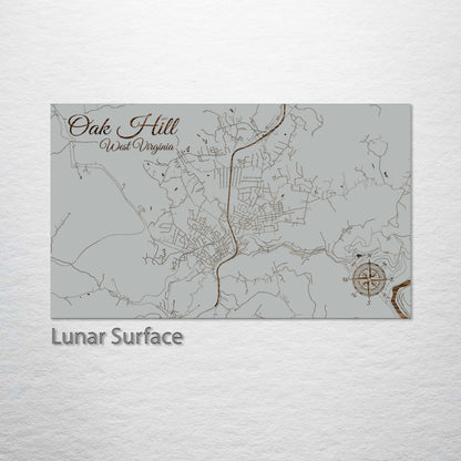 Oak Hill, West Virginia Street Map