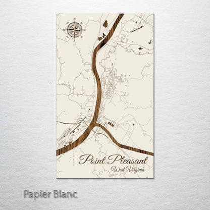 Point Pleasant, West Virginia Street Map