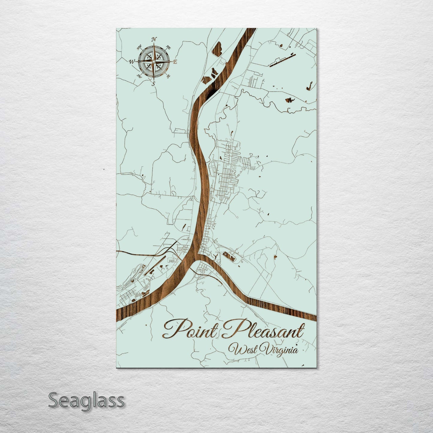 Point Pleasant, West Virginia Street Map