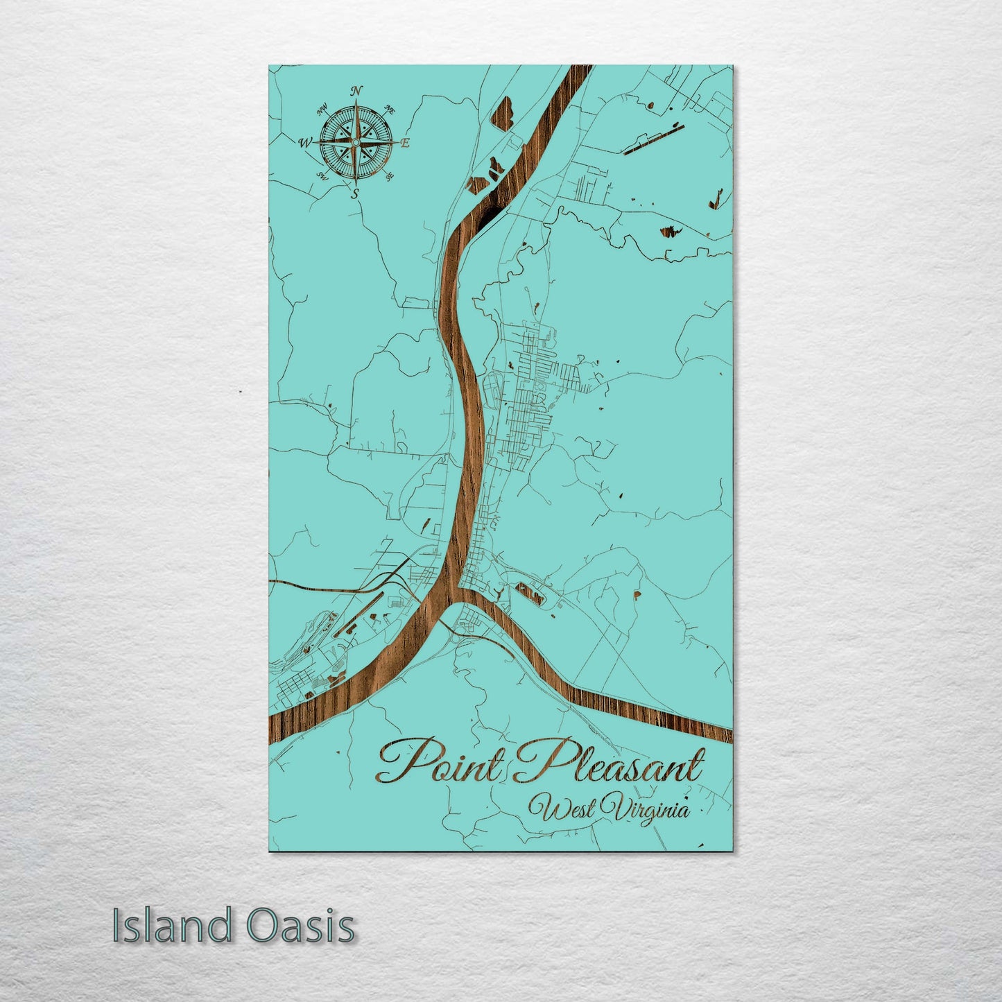 Point Pleasant, West Virginia Street Map