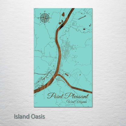 Point Pleasant, West Virginia Street Map