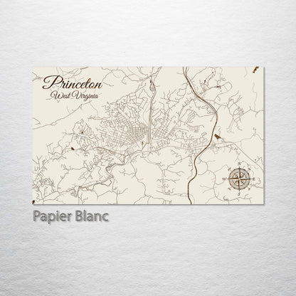 Princeton, West Virginia Street Map