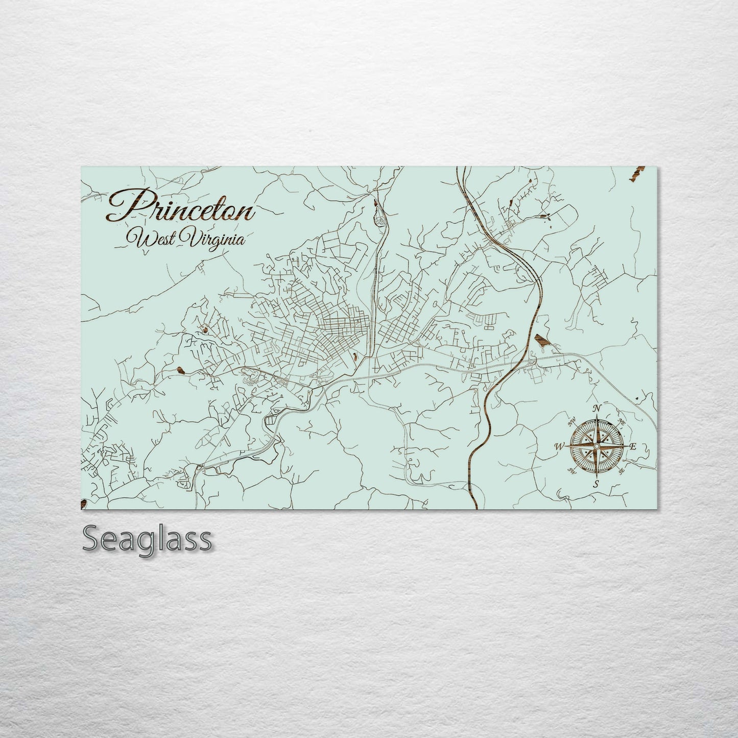 Princeton, West Virginia Street Map