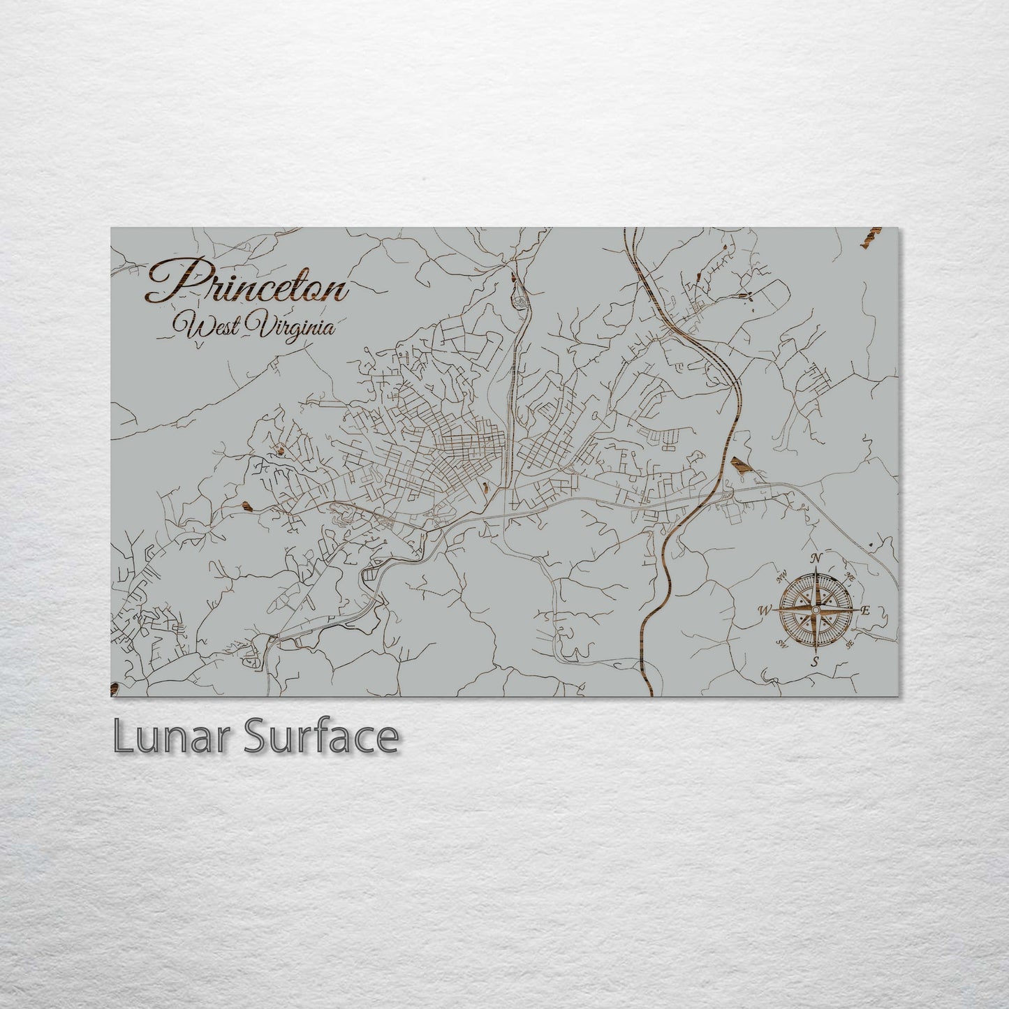 Princeton, West Virginia Street Map