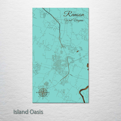 Ranson Corporation, West Virginia Street Map