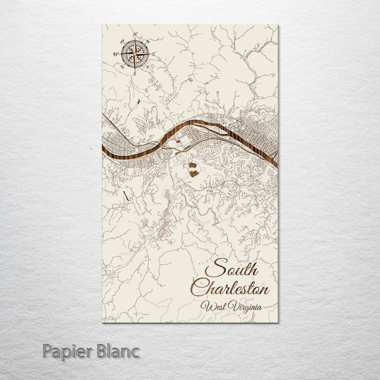 South Charleston, West Virginia Street Map