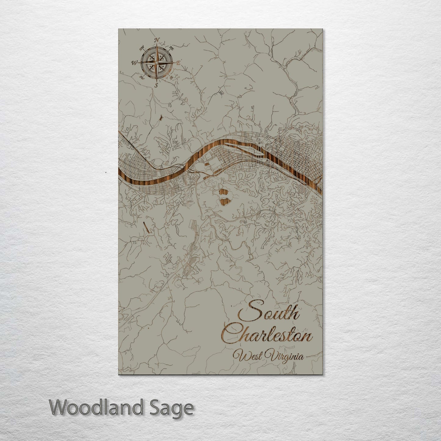 South Charleston, West Virginia Street Map