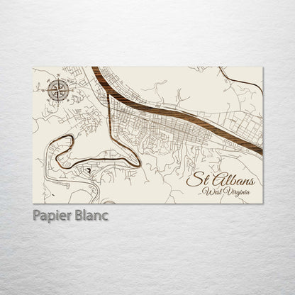 St. Albans, West Virginia Street Map