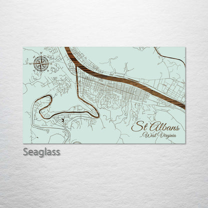 St. Albans, West Virginia Street Map