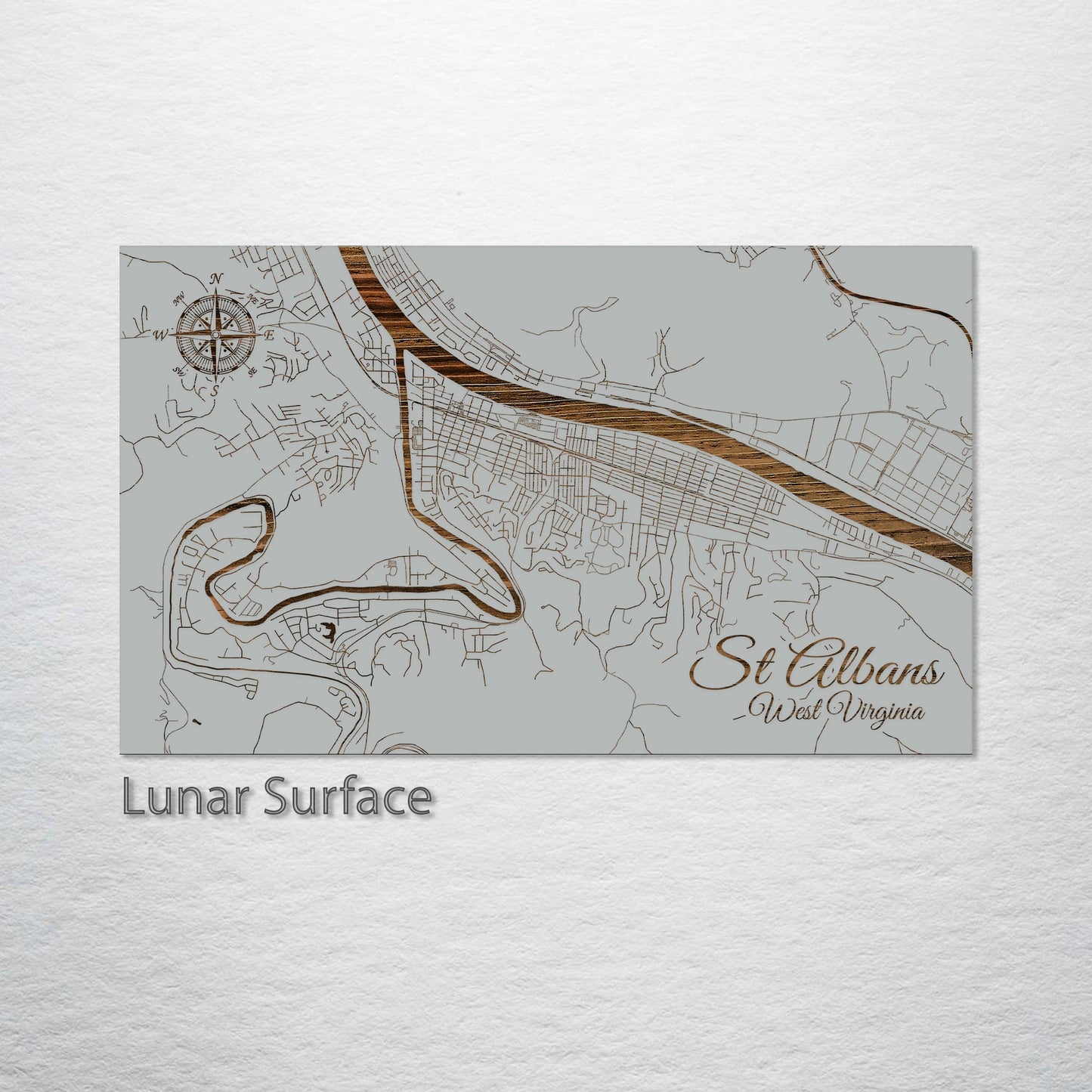 St. Albans, West Virginia Street Map