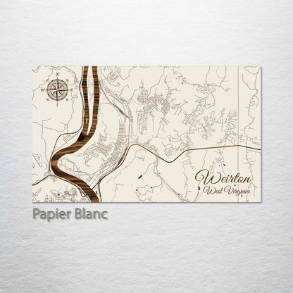 Weirton, West Virginia Street Map