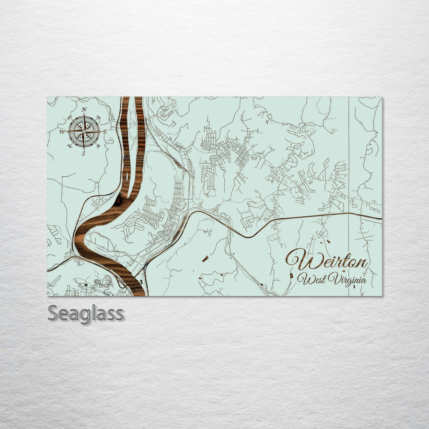 Weirton, West Virginia Street Map