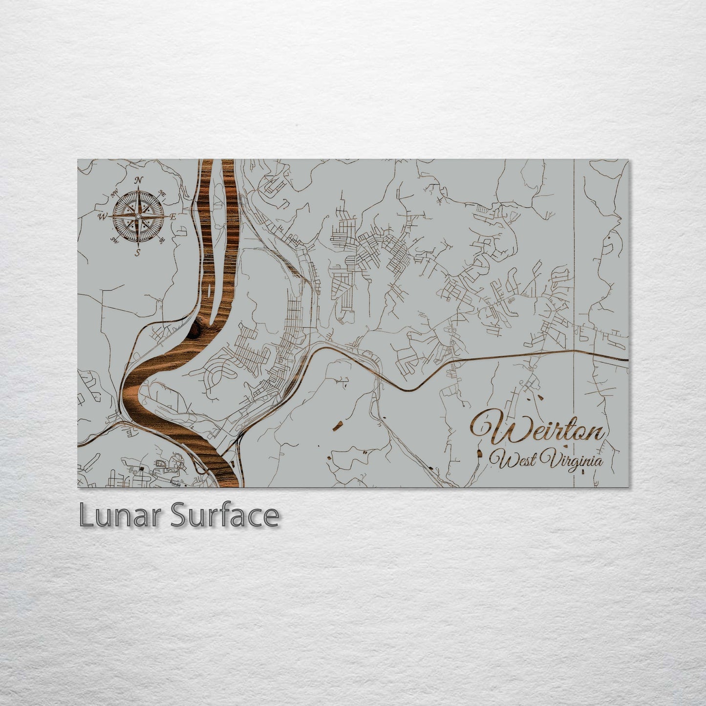 Weirton, West Virginia Street Map