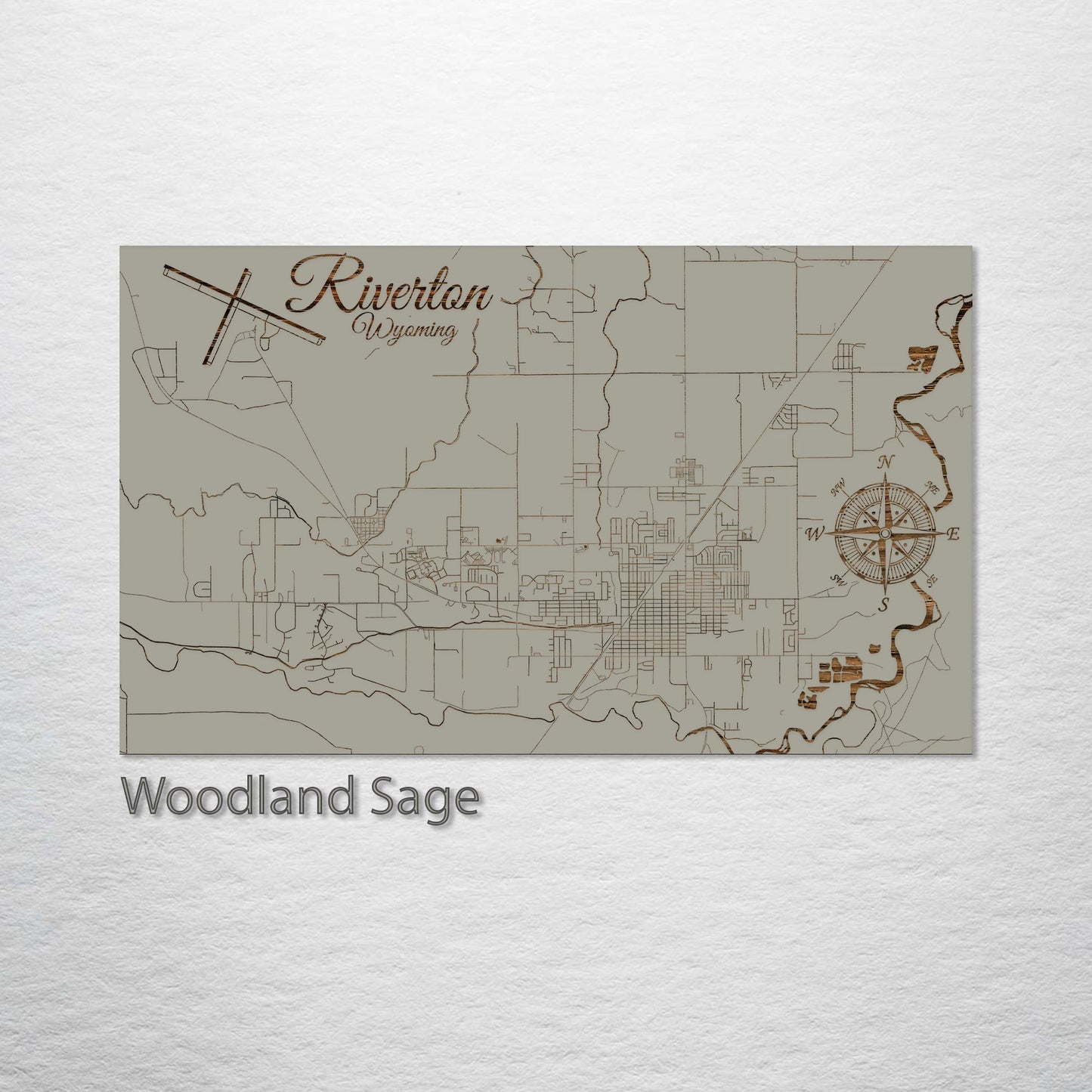 Riverton, Wyoming Street Map