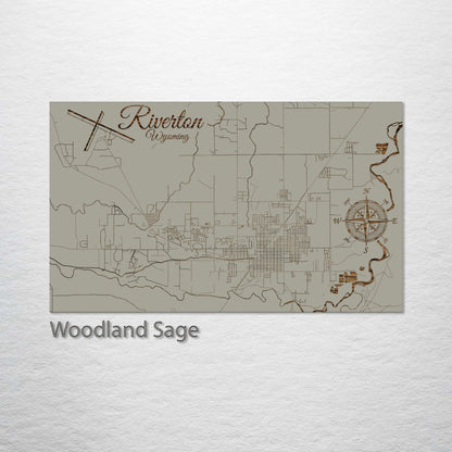 Riverton, Wyoming Street Map