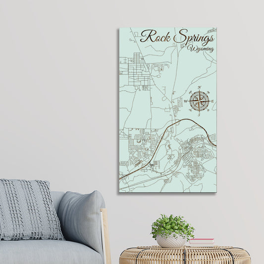 Rock Springs, Wyoming Street Map