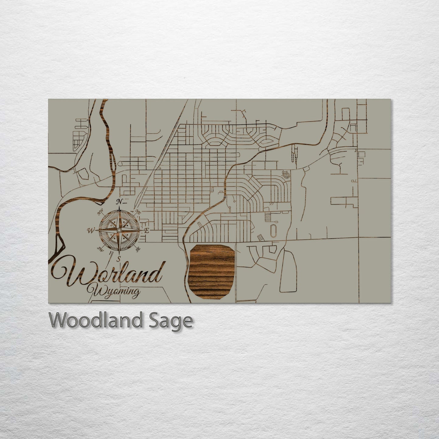 Worland, Wyoming Street Map