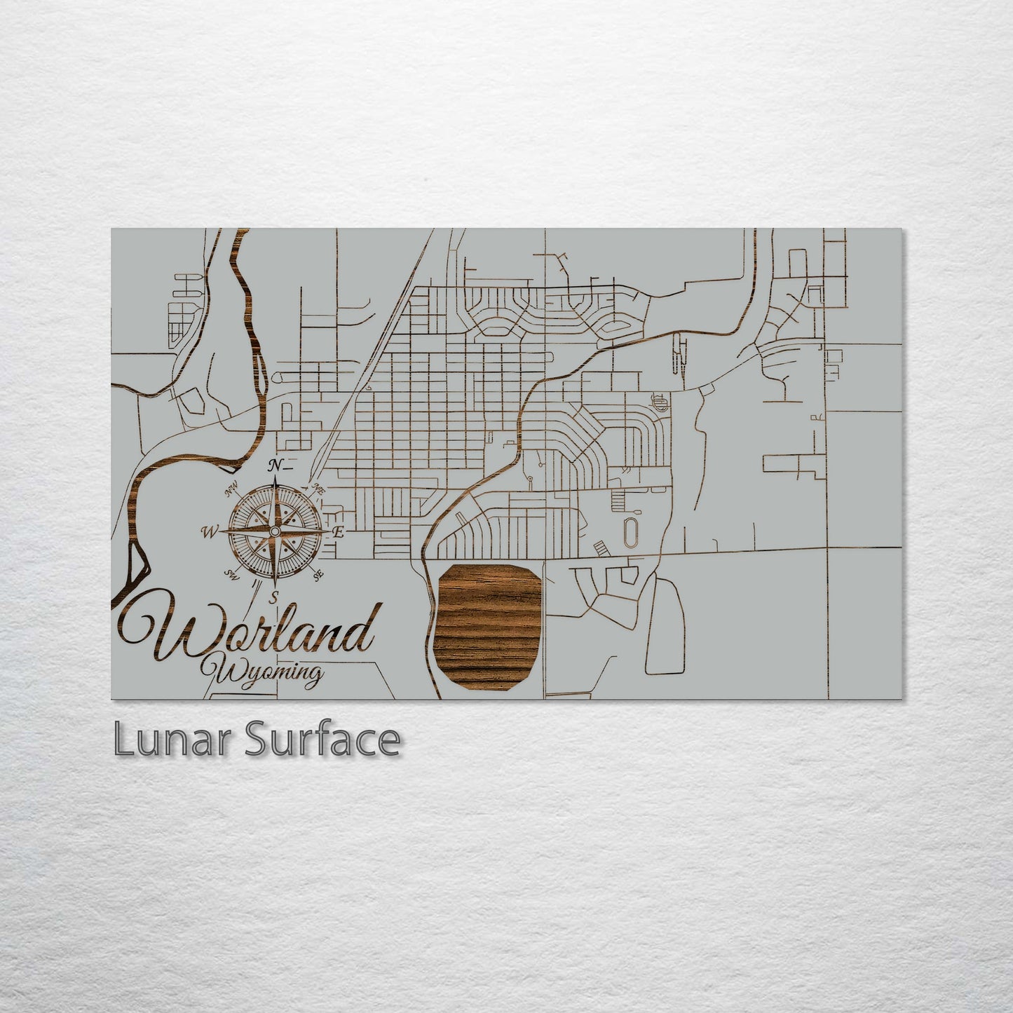 Worland, Wyoming Street Map