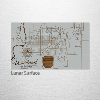 Worland, Wyoming Street Map