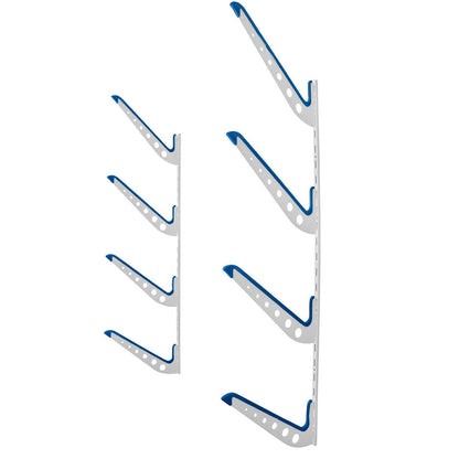 XSR Adjustable Wall Rack | Multi-Use | 4 Levels | White
