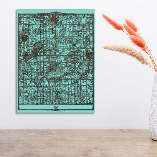 1900 Walworth County Historic Map