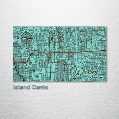 Warren, Michigan Street Map