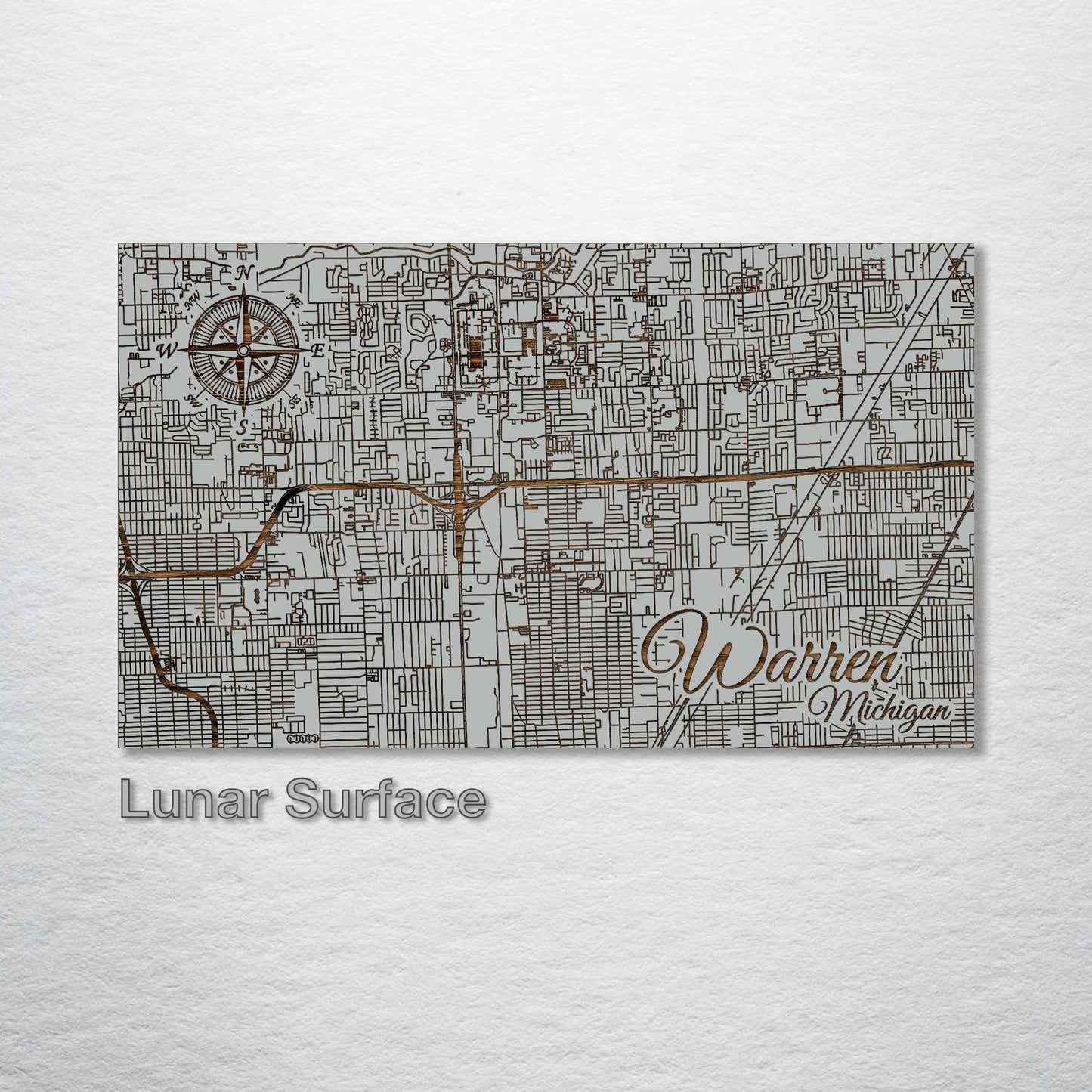 Warren, Michigan Street Map