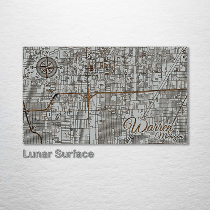 Warren, Michigan Street Map