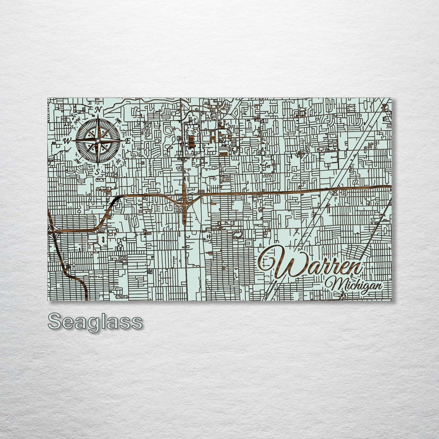 Warren, Michigan Street Map