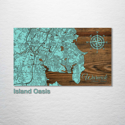 Warwick, Rhode Island Street Map