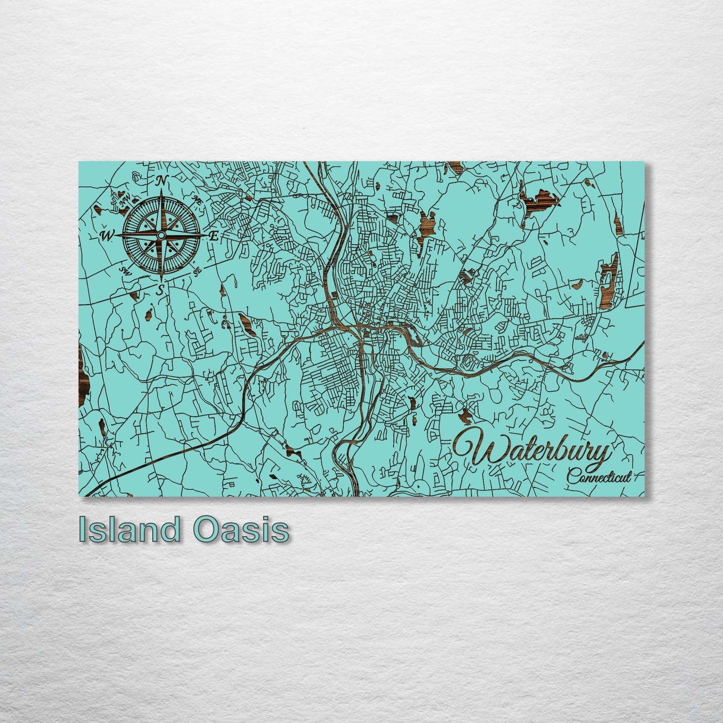 Waterbury, Connecticut Street Map