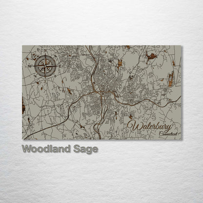 Waterbury, Connecticut Street Map