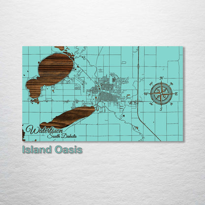 Watertown, South Dakota Street Map