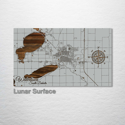 Watertown, South Dakota Street Map