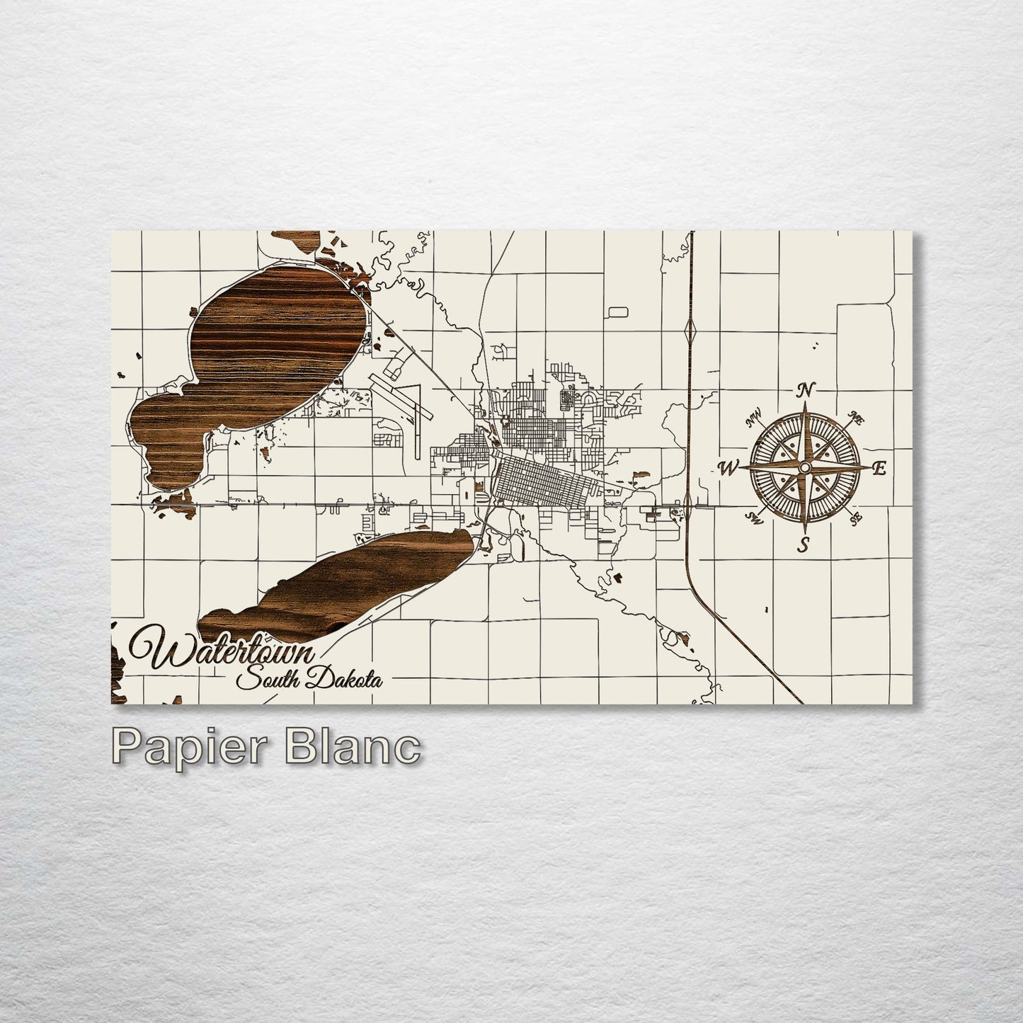 Watertown, South Dakota Street Map