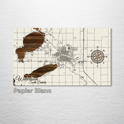 Watertown, South Dakota Street Map