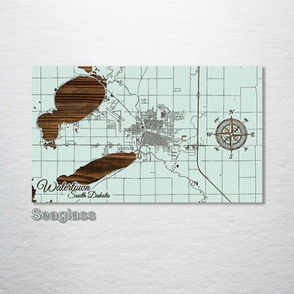 Watertown, South Dakota Street Map