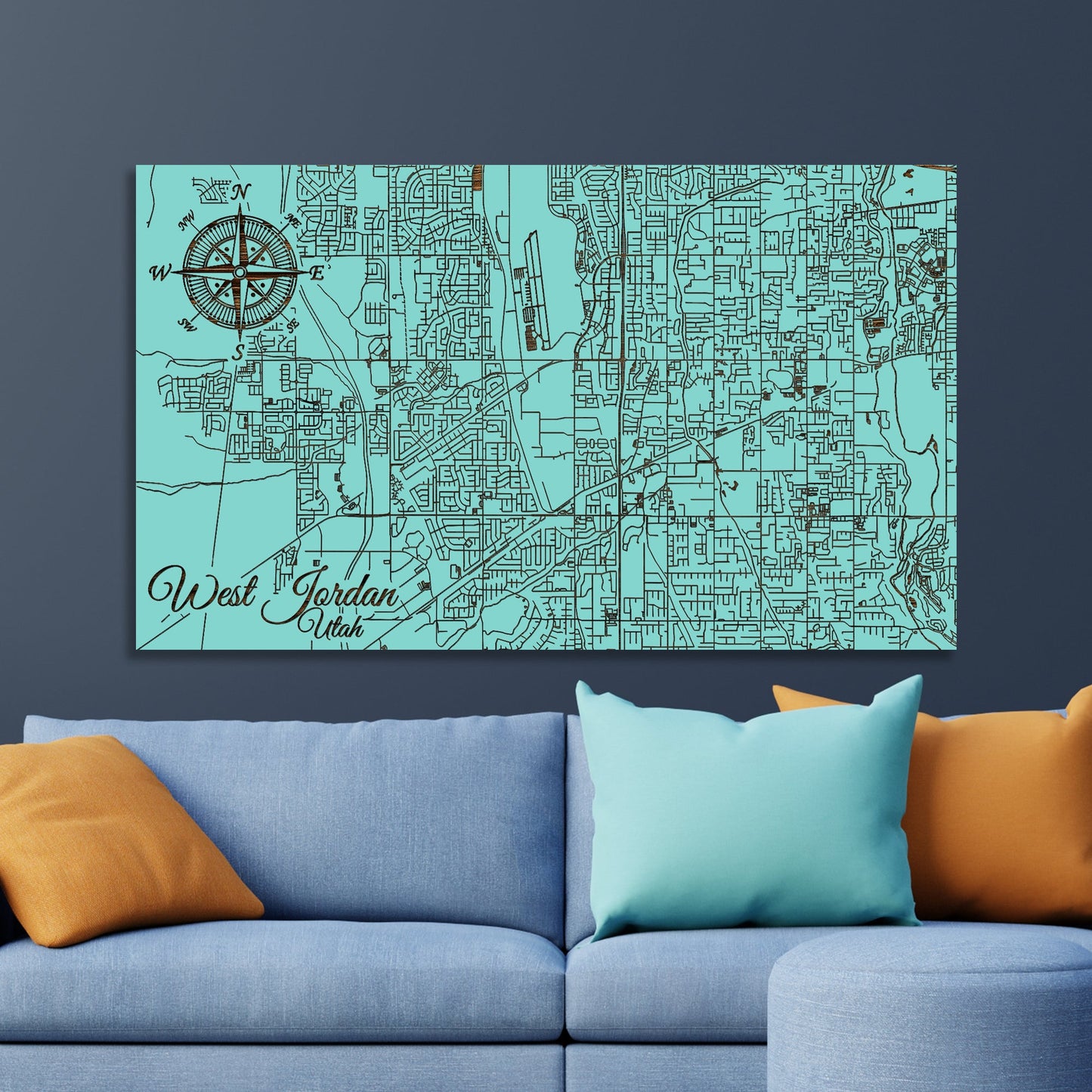 West Jordan, Utah Street Map