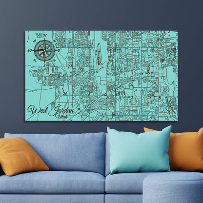 West Jordan, Utah Street Map