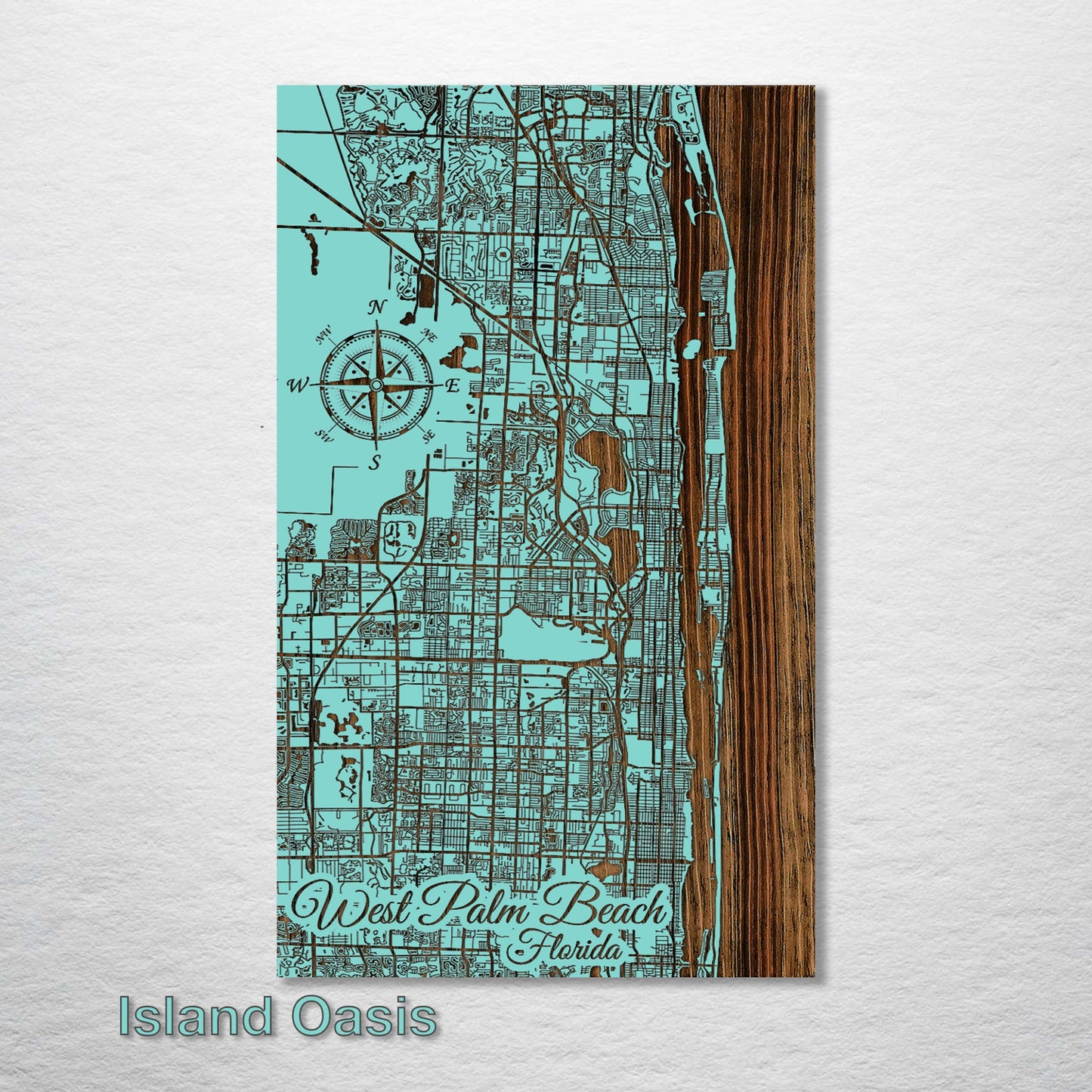 West Palm Beach, Florida Street Map