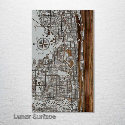 West Palm Beach, Florida Street Map