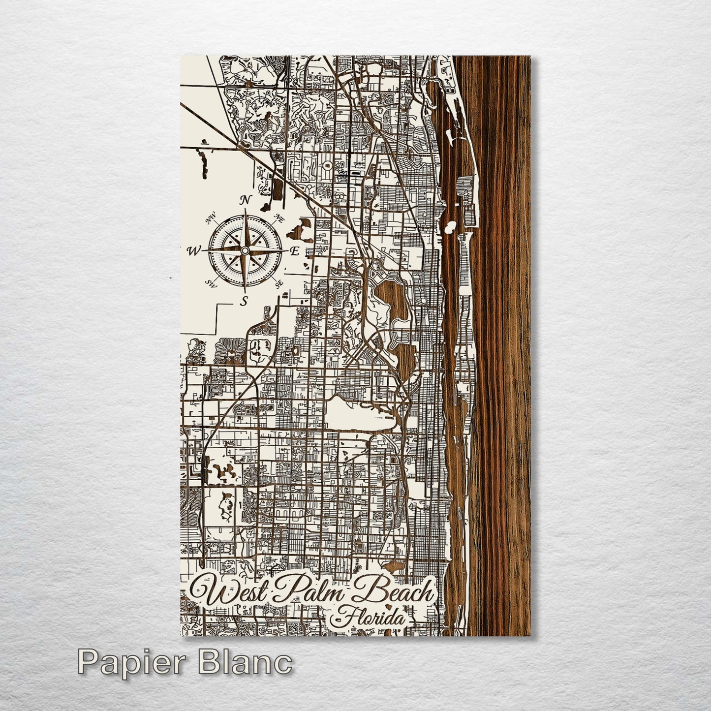 West Palm Beach, Florida Street Map