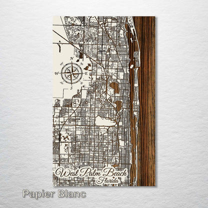 West Palm Beach, Florida Street Map