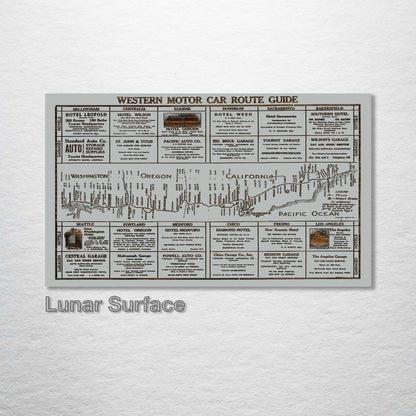 Western Motor Car Route Guide