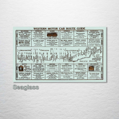 Western Motor Car Route Guide