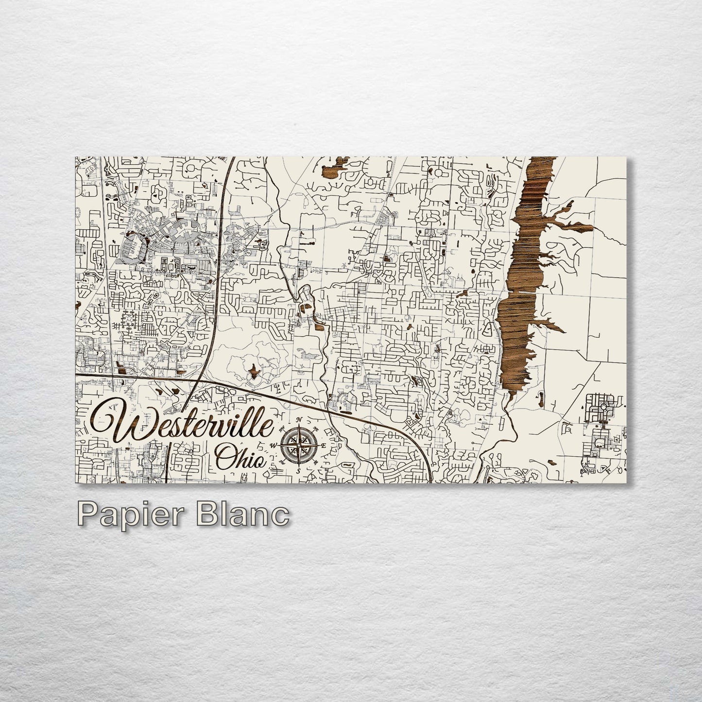 Westerville, Ohio Street Map