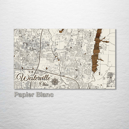 Westerville, Ohio Street Map