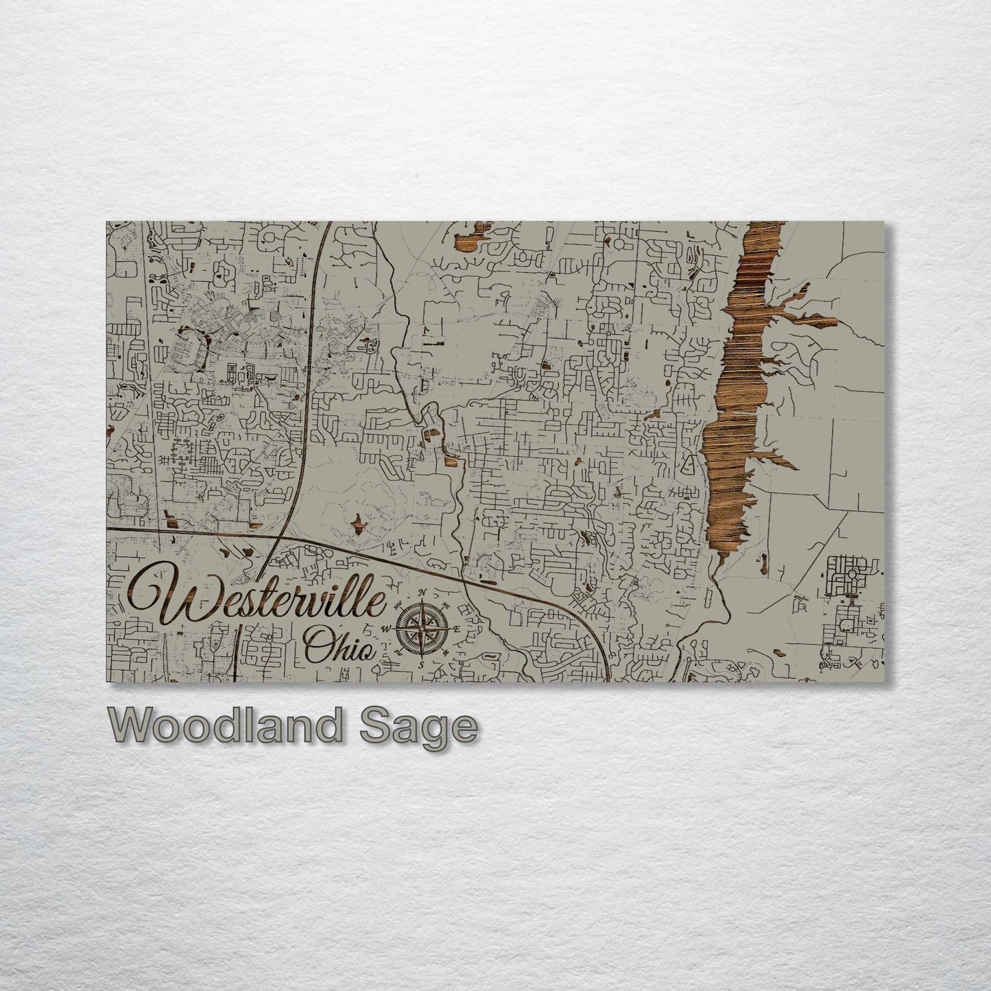 Westerville, Ohio Street Map