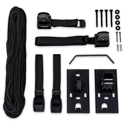Essential Wheelbarrow Garage Ceiling Storage Hoist | Holds up to 150 lbs | 14' Lift