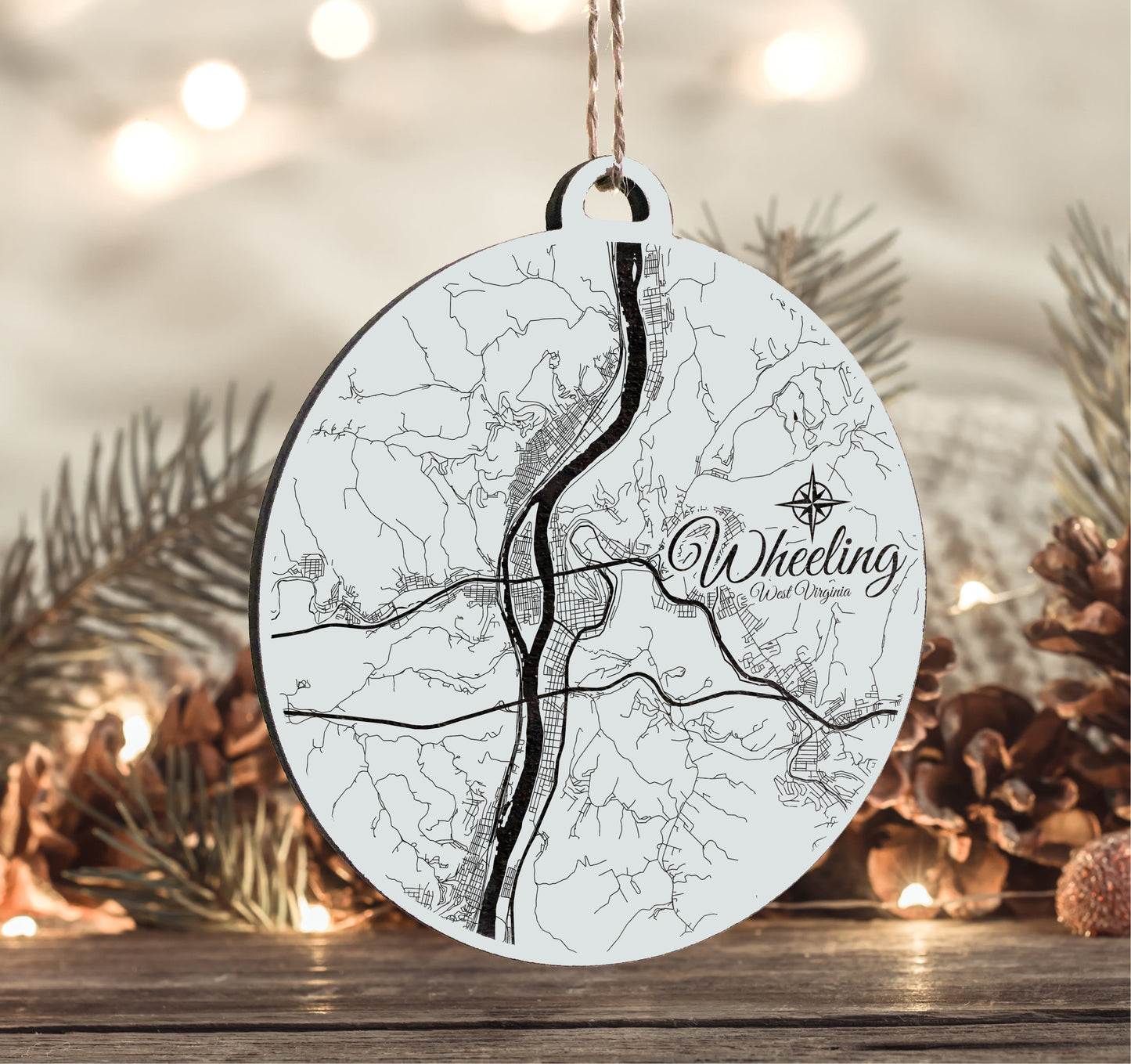 Wheeling, West Virginia Ornament